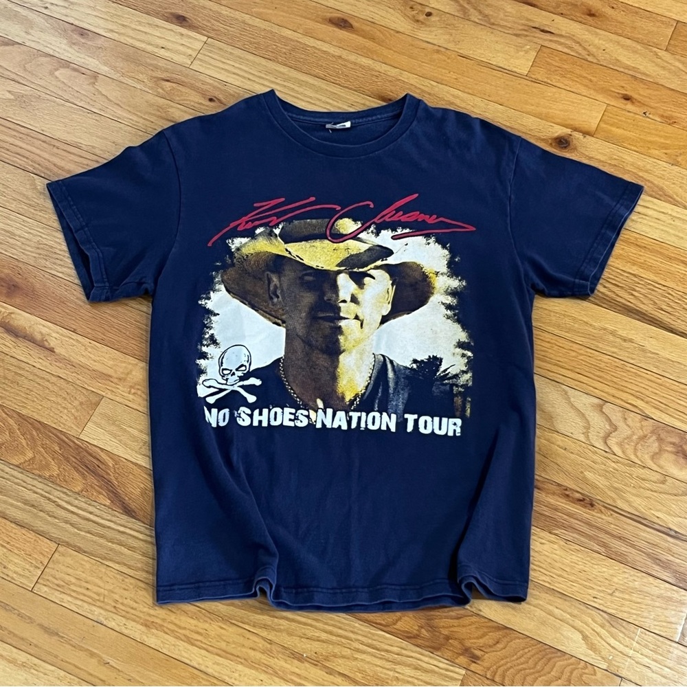 Glade Navy Blue 'No Shoes Nation Tour' Graphic Tee